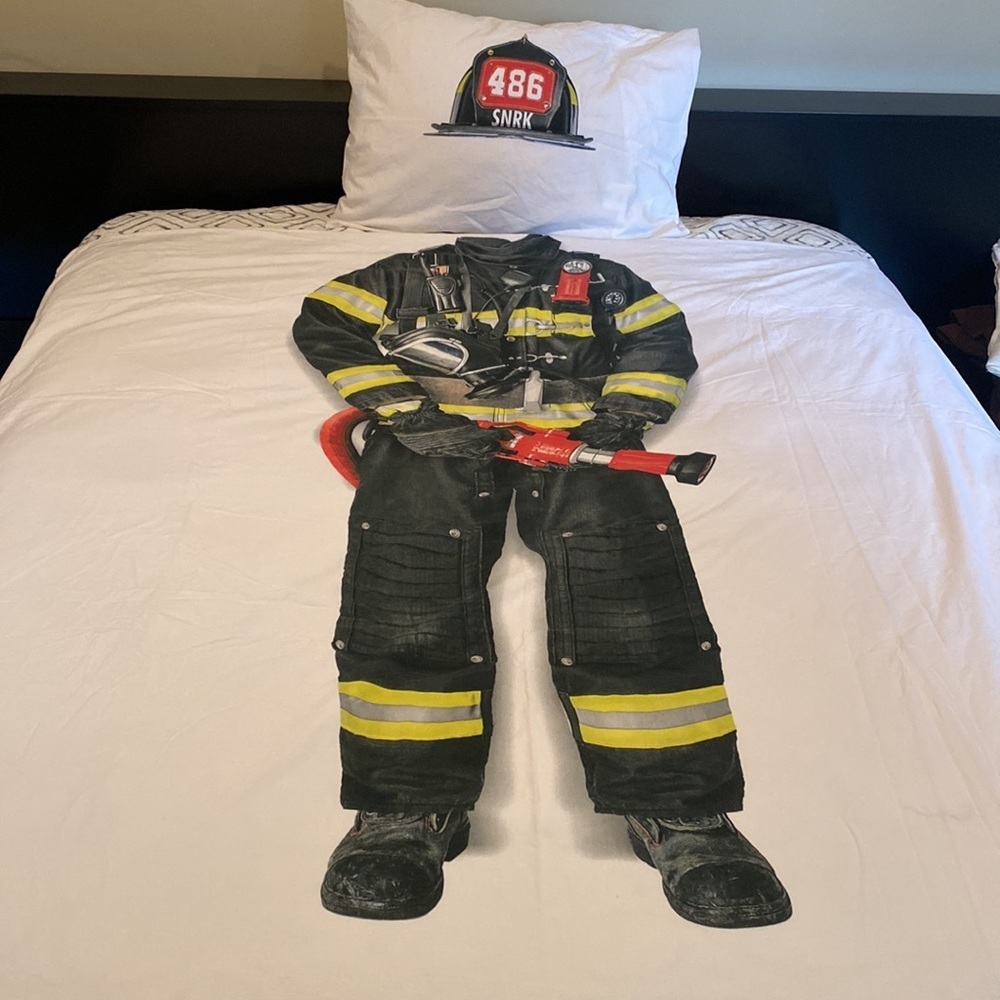 Snurk Firefighter Bedding (Duvet & Pillowcase)